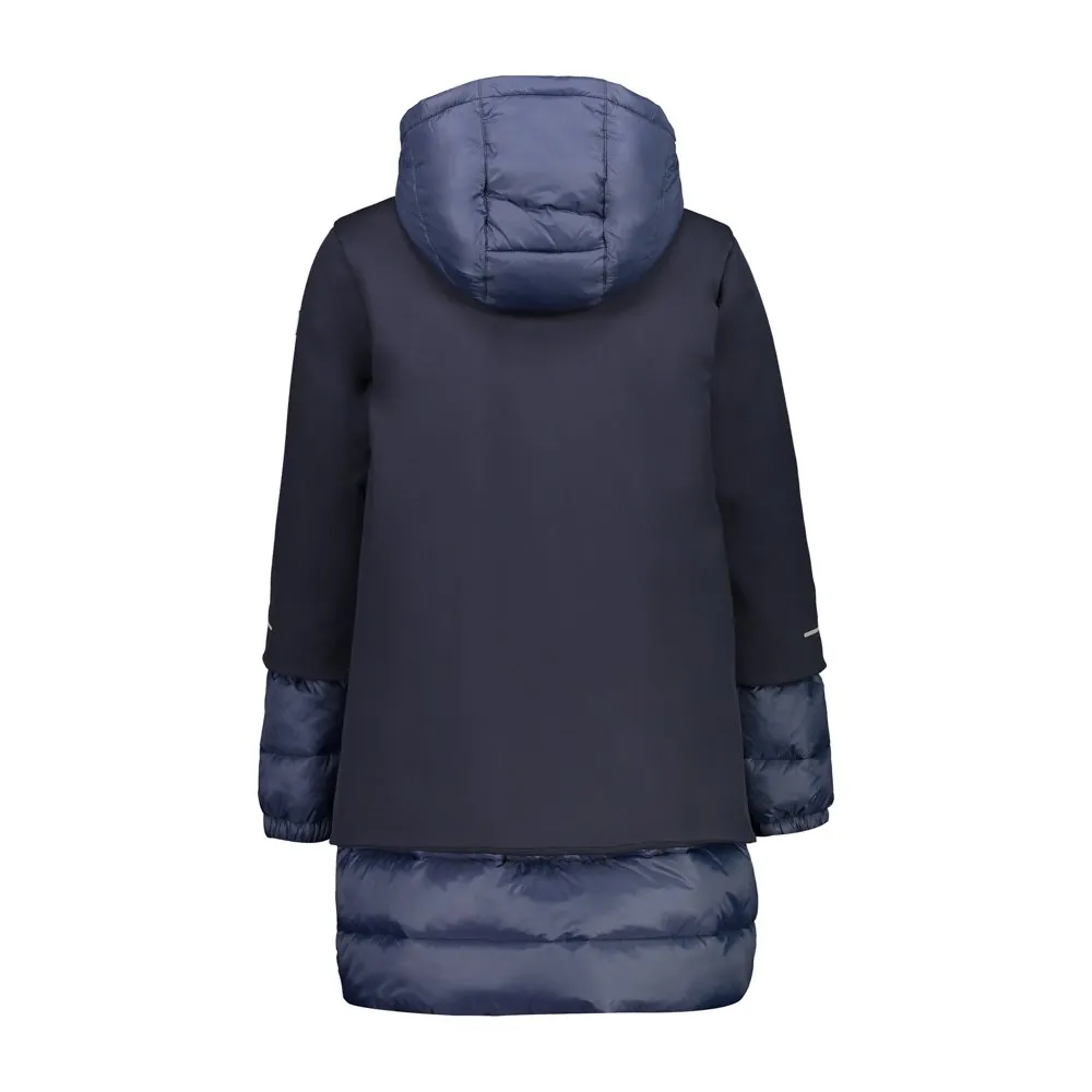 CMP 30k2005 G Fix Hood Softshelljacka, Black blue, 16Y