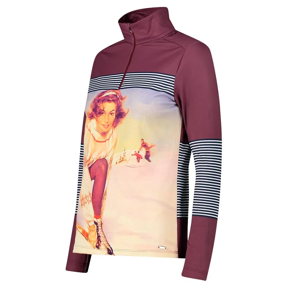 CMP 30l0396 Fleece Med Halv Dragkedja