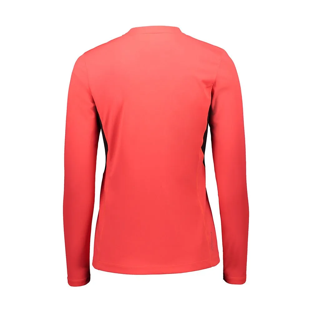 CMP 30l3946 T-shirt Med Lång ärm, Red fluo