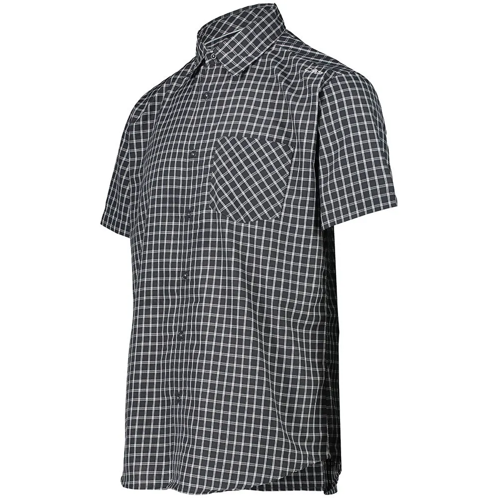 CMP 30t9937 Kortärmad Skjorta, Anthracite / black