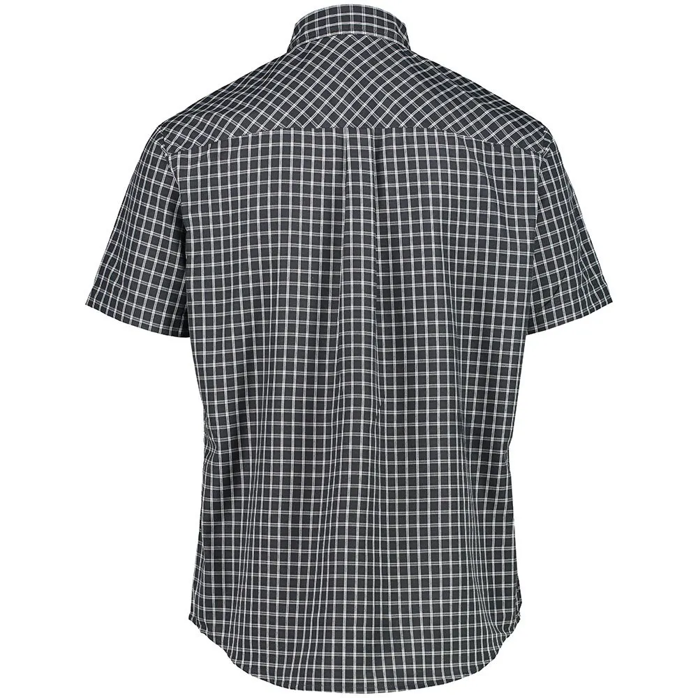 CMP 30t9937 Kortärmad Skjorta, Anthracite / black