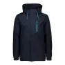 CMP 30x9727 Rain Zip Hood Jacka