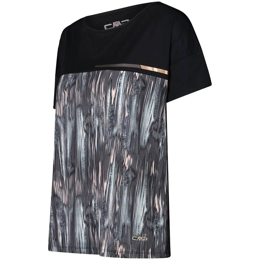 CMP 31c4086 T-shirt Med Korta ärmar, Black / rose