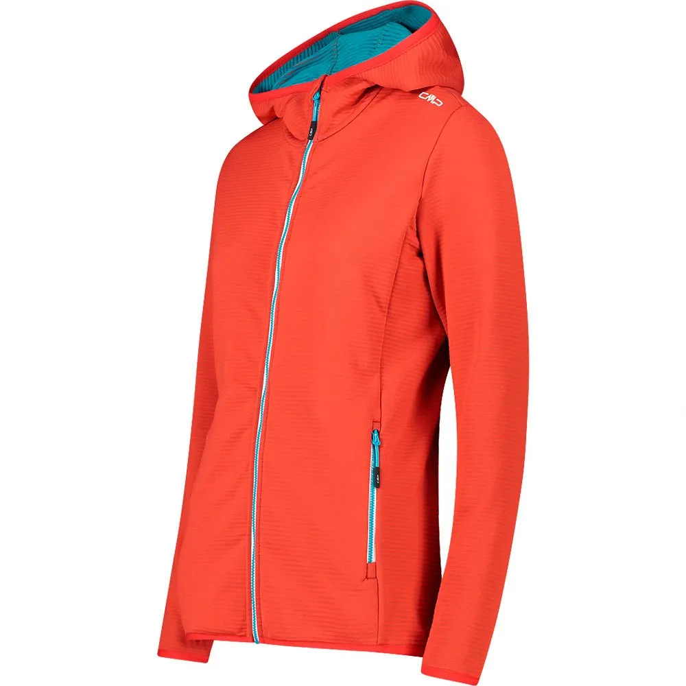 CMP 31e2516 Fix Hood Fleecejacka Med Dragkedja