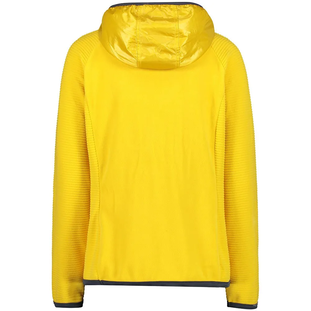 CMP 31g3416 Fix Hood Fleece Med Halv Dragkedja