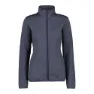 CMP 31h1656 Fleecejacka Med Dragkedja, B. blue / grey