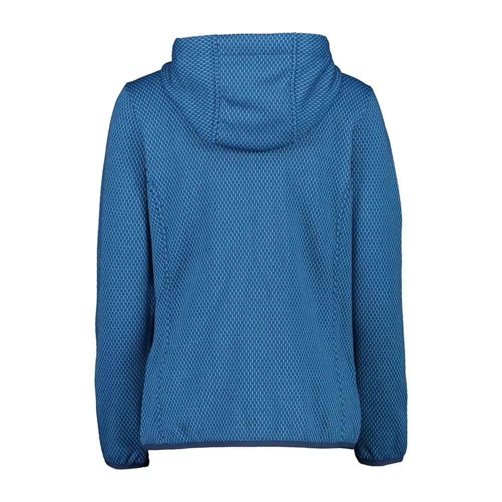 CMP 31h1666 Fleecejacka Med Dragkedja, Blue ink / light blue