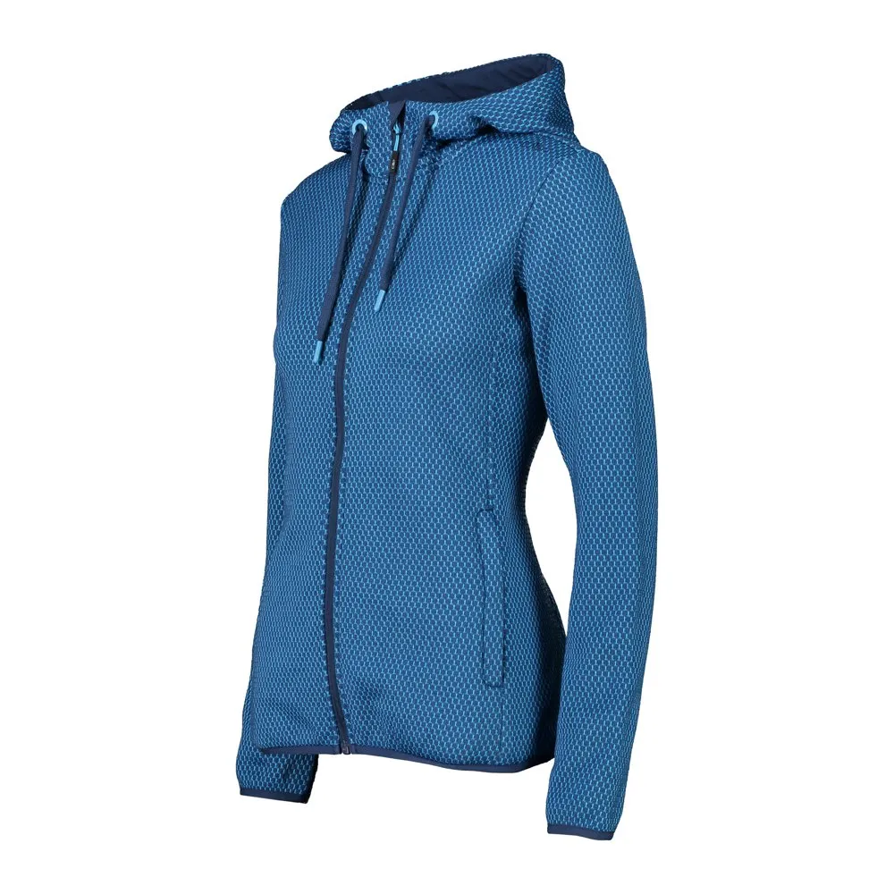 CMP 31h1666 Fleecejacka Med Dragkedja, Blue ink / light blue