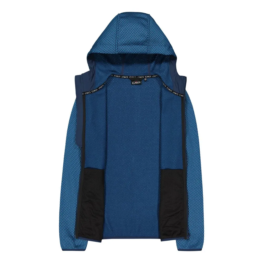 CMP 31h1666 Fleecejacka Med Dragkedja, Blue ink / light blue