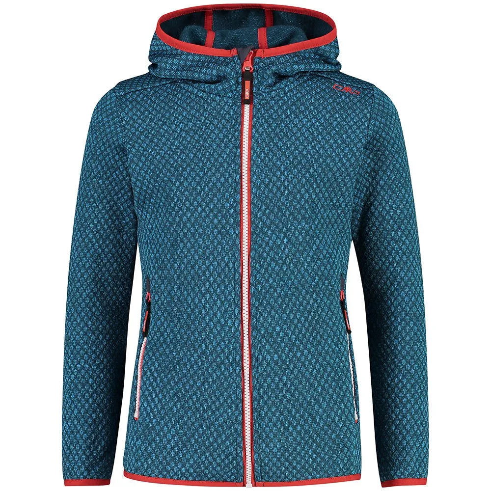 CMP 31h1735 Fix Hood Fleecejacka Med Dragkedja