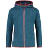 CMP 31h1735 Fix Hood Fleecejacka Med Dragkedja