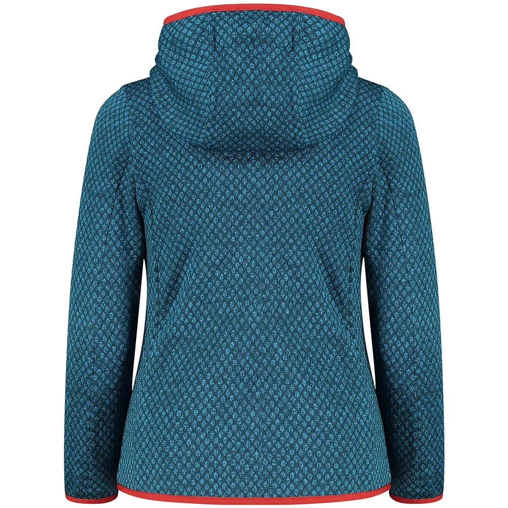 CMP 31h1735 Fix Hood Fleecejacka Med Dragkedja