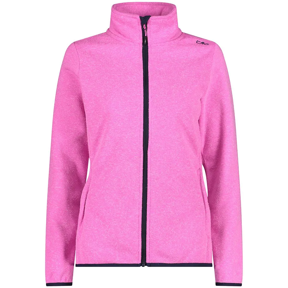 CMP 31h2116 Fleecejacka Med Dragkedja, Purple fluo melange