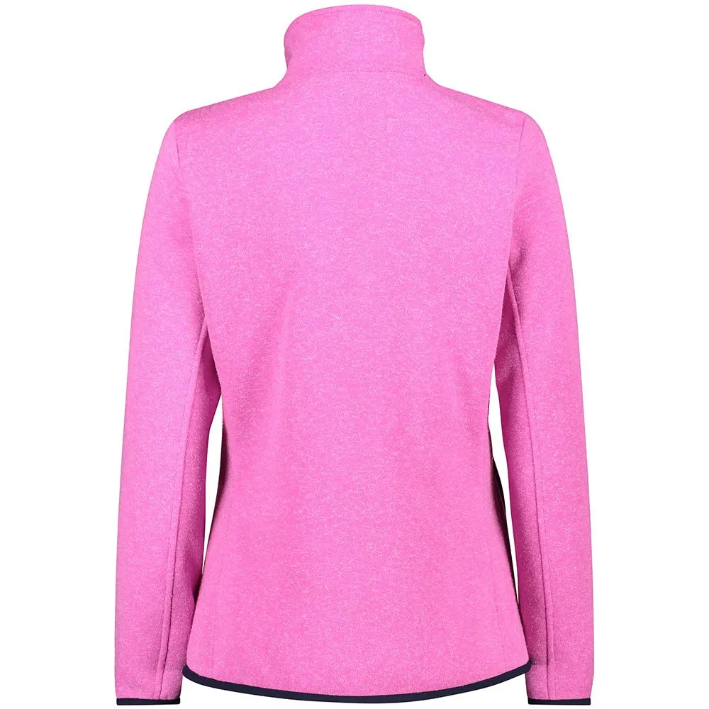 CMP 31h2116 Fleecejacka Med Dragkedja, Purple fluo melange