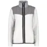 CMP 31j3206 Fleecejacka Med Dragkedja, B.co gesso