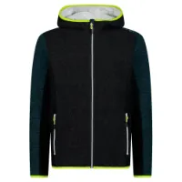 CMP 31m1857 Fix Hood Fleecejacka Med Dragkedja