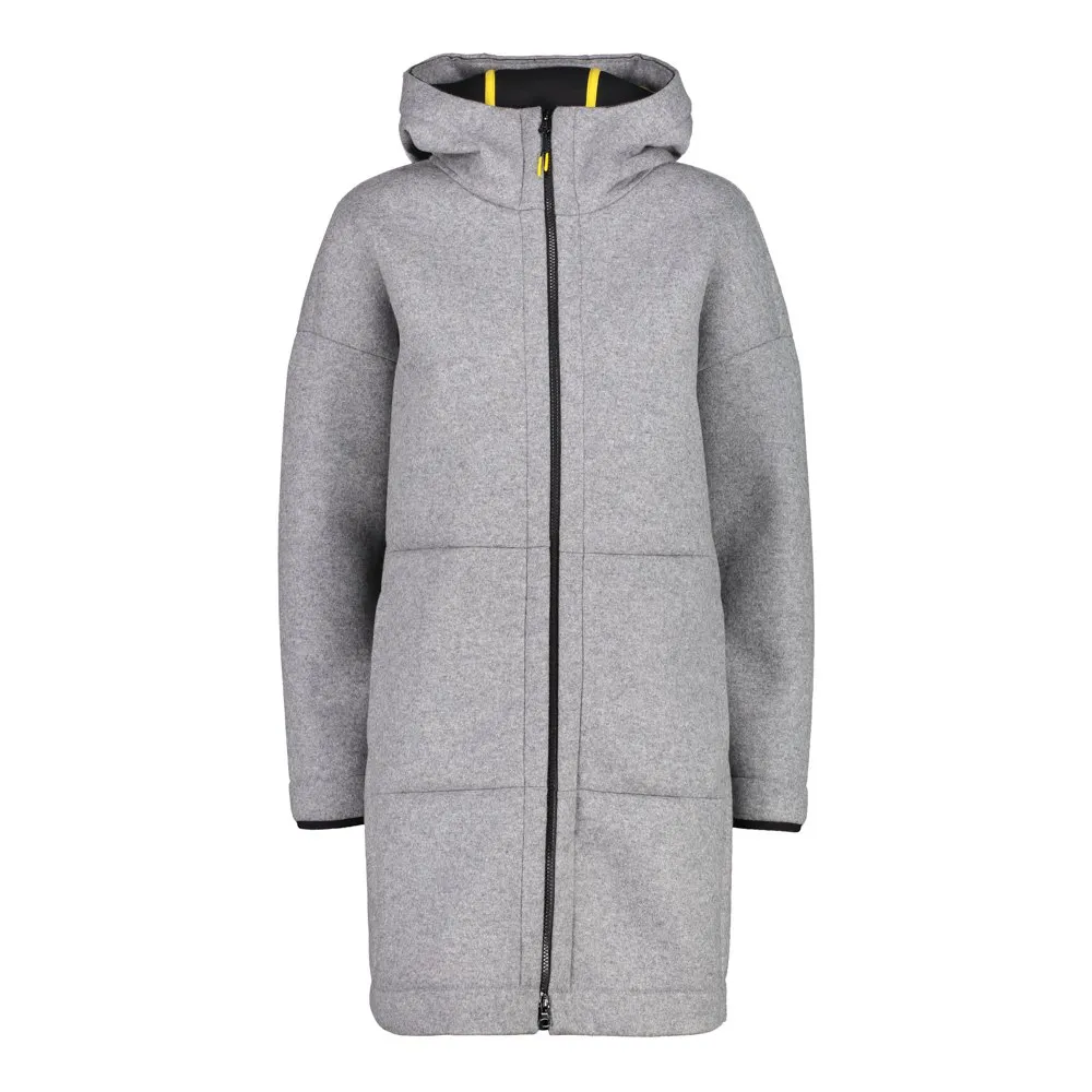 CMP 31m3076 Parka, Fumo melange / black