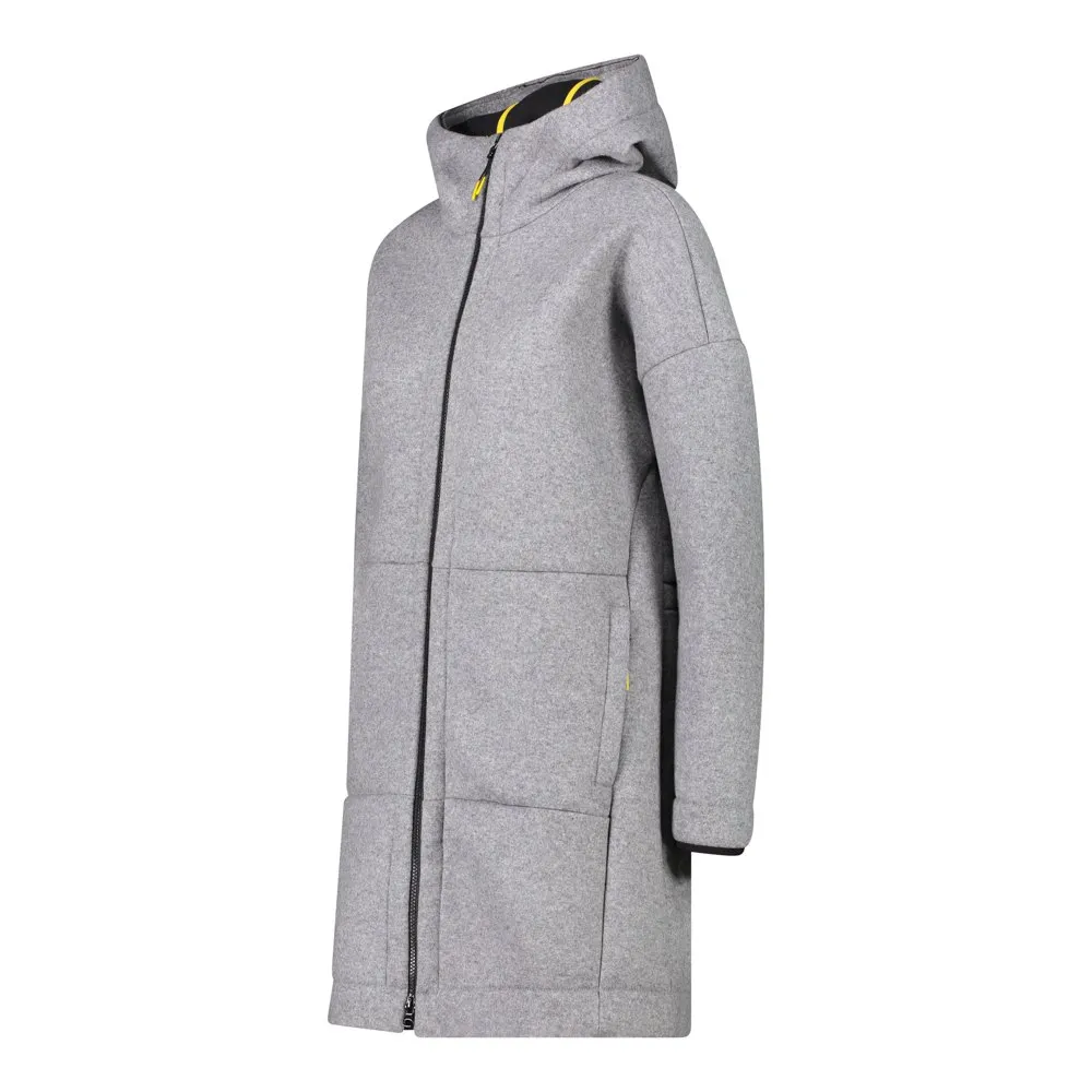 CMP 31m3076 Parka, Fumo melange / black