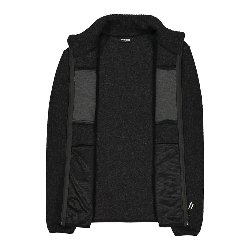 CMP 31m3326 Fleece, Black melange