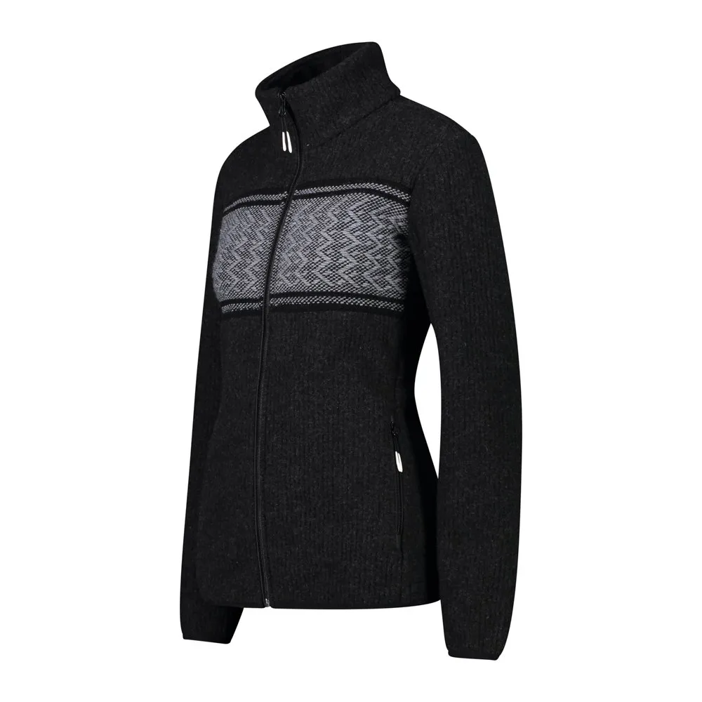 CMP 31m3326 Fleece, Black melange