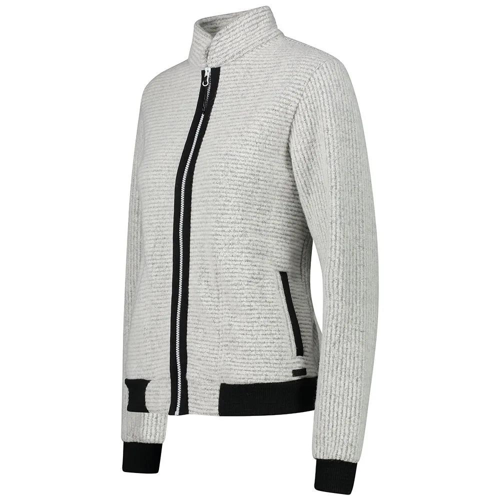 CMP 31m3506 Fleecejacka Med Dragkedja, Bone melange