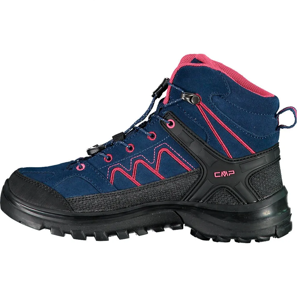 CMP 31q4794 Moon Mid Wp Vandringsskor, Blue / rose, EU 30