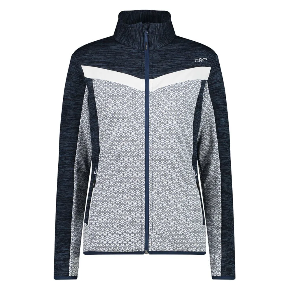 CMP 32e5756 Fleece, White / blue