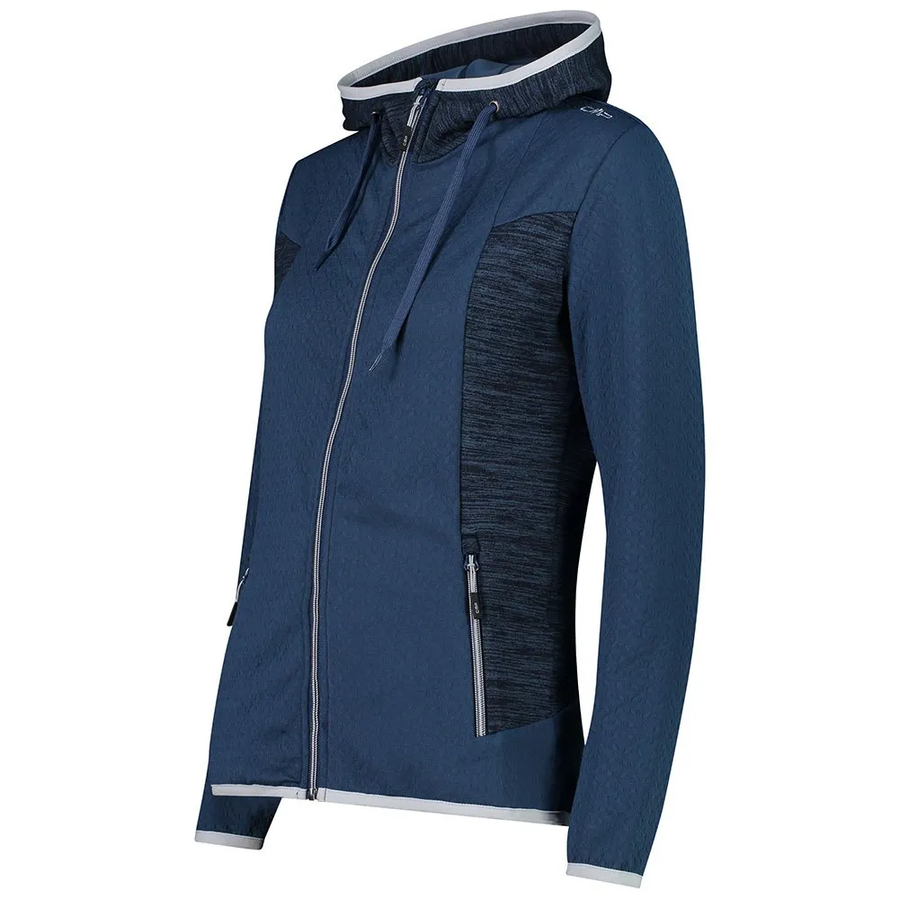 CMP 32g5766 Fleecejacka Med Huva, Blue