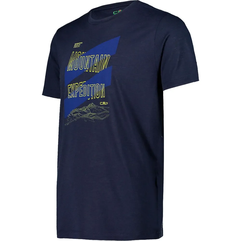 CMP 32t7177 T-shirt Med Korta ärmar, Black blue