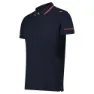 CMP 33f7197 Kortärmad Polotröja, Black blue
