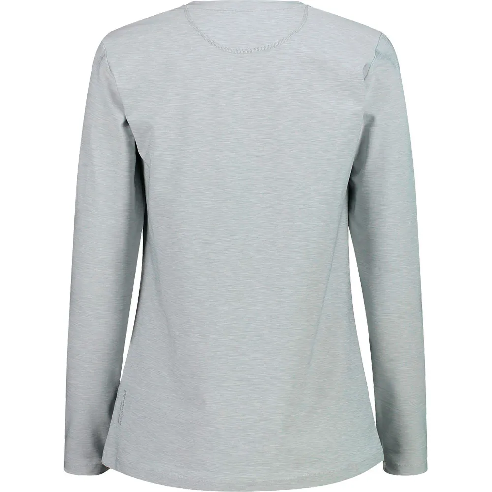 CMP 33n2226 T-shirt Med Lång ärm, Ice mel / acqua