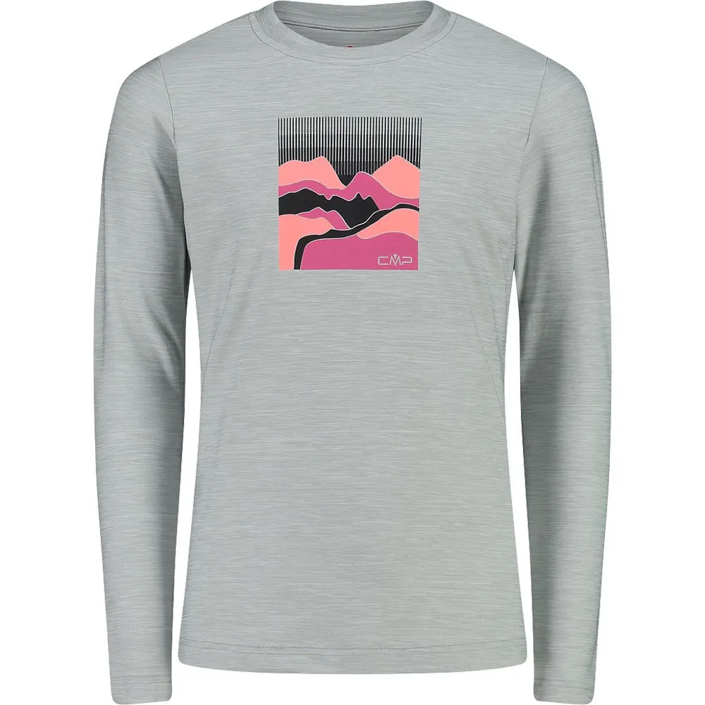 CMP 33n2245 T-shirt Med Lång ärm, Light grey, 5Y