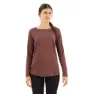 CMP 33n5596 T-shirt Med Lång ärm, Plum melange