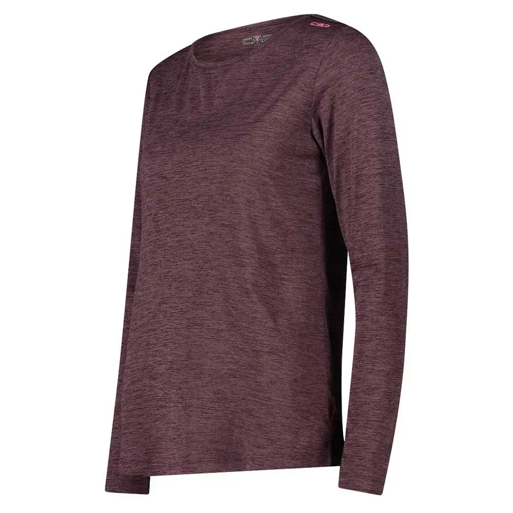 CMP 33n5596 T-shirt Med Lång ärm, Plum melange