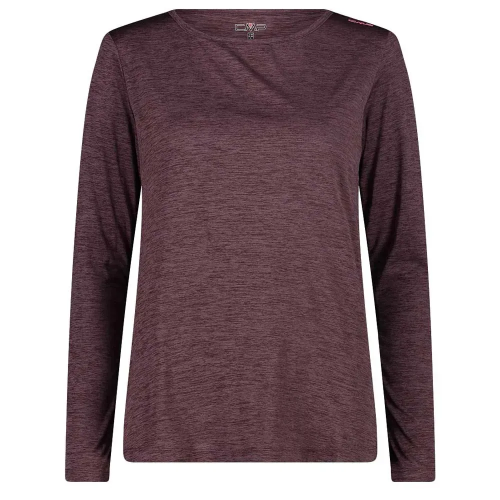 CMP 33n5596 T-shirt Med Lång ärm, Plum melange