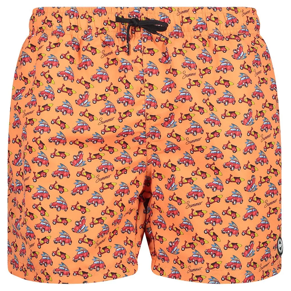 CMP 33r9117 Simshorts male, Flash orange / ferrari