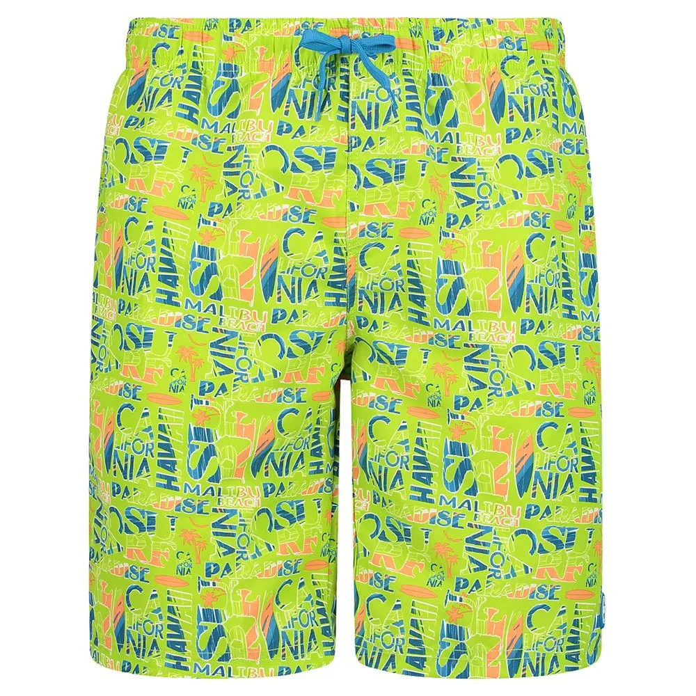 CMP 33r9137 Simshorts male, Limegreen / f.orange / ibiza