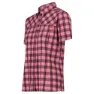 CMP 33s8486 Kortärmad Skjorta, Pink fluo / plum / antracite