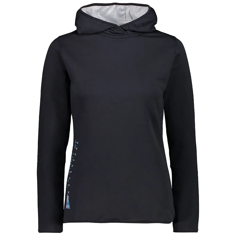 CMP 38e2456 Sweat Fleecejacka Med Huva, Anthracite