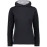 CMP 38e2456 Sweat Fleecejacka Med Huva, Anthracite