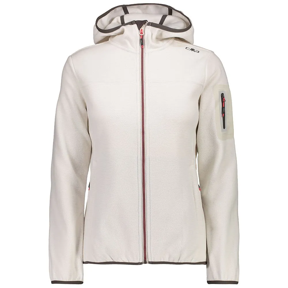 CMP 38h2196 Fleecejacka Med Huva