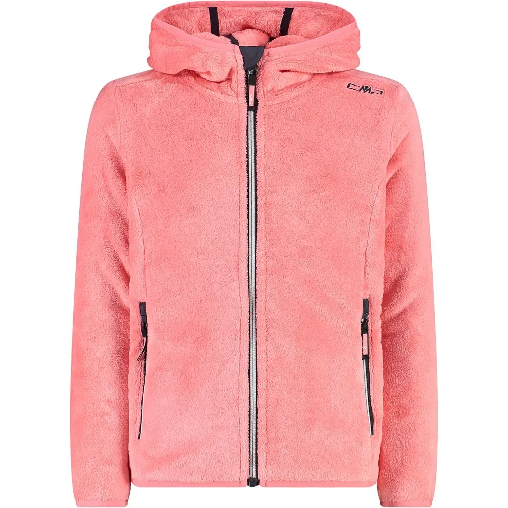 CMP 38p1455 Fleecejacka Med Huva