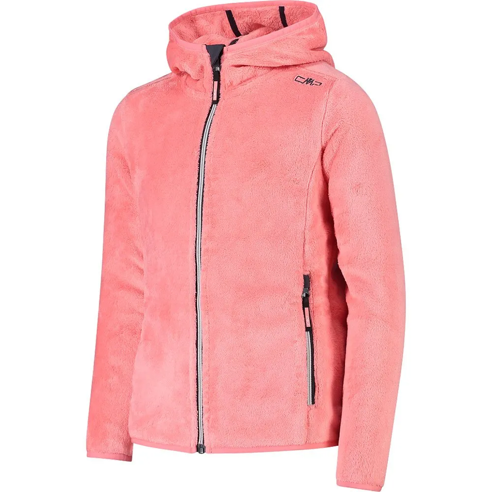 CMP 38p1455 Fleecejacka Med Huva