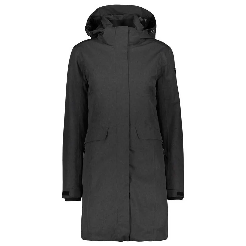 CMP 38z2156 Jacka, Black melange