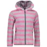 CMP 39h0955 Fleecejacka Med Huva, Fuchsia fluo / rock, 3Y