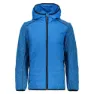 CMP 39h5324 Hybrid Fleecejacka Med Dragkedja, Cyan, 5Y