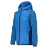 CMP 39h5324 Hybrid Fleecejacka Med Dragkedja, Cyan, 5Y