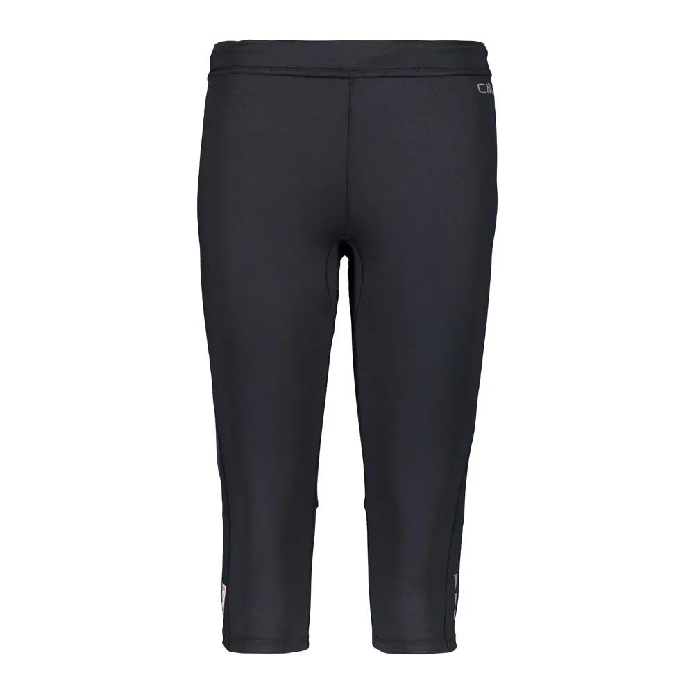 CMP 3c88376t 3/4 Leggings female, Nero / asphalt CMP 3c88376t 3/4 Leggings female, Nero / asphalt
