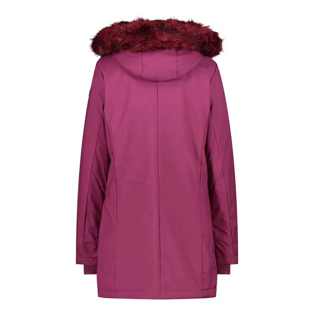 CMP Coat Zip Hood 32k3196f Softshelljacka