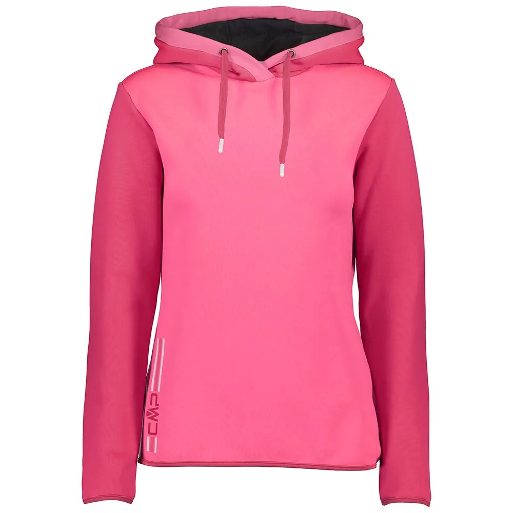 CMP Fix 30e2476 Tröja Med Huva, Pink fluo